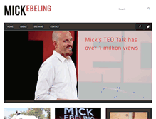 Tablet Screenshot of mickebeling.com